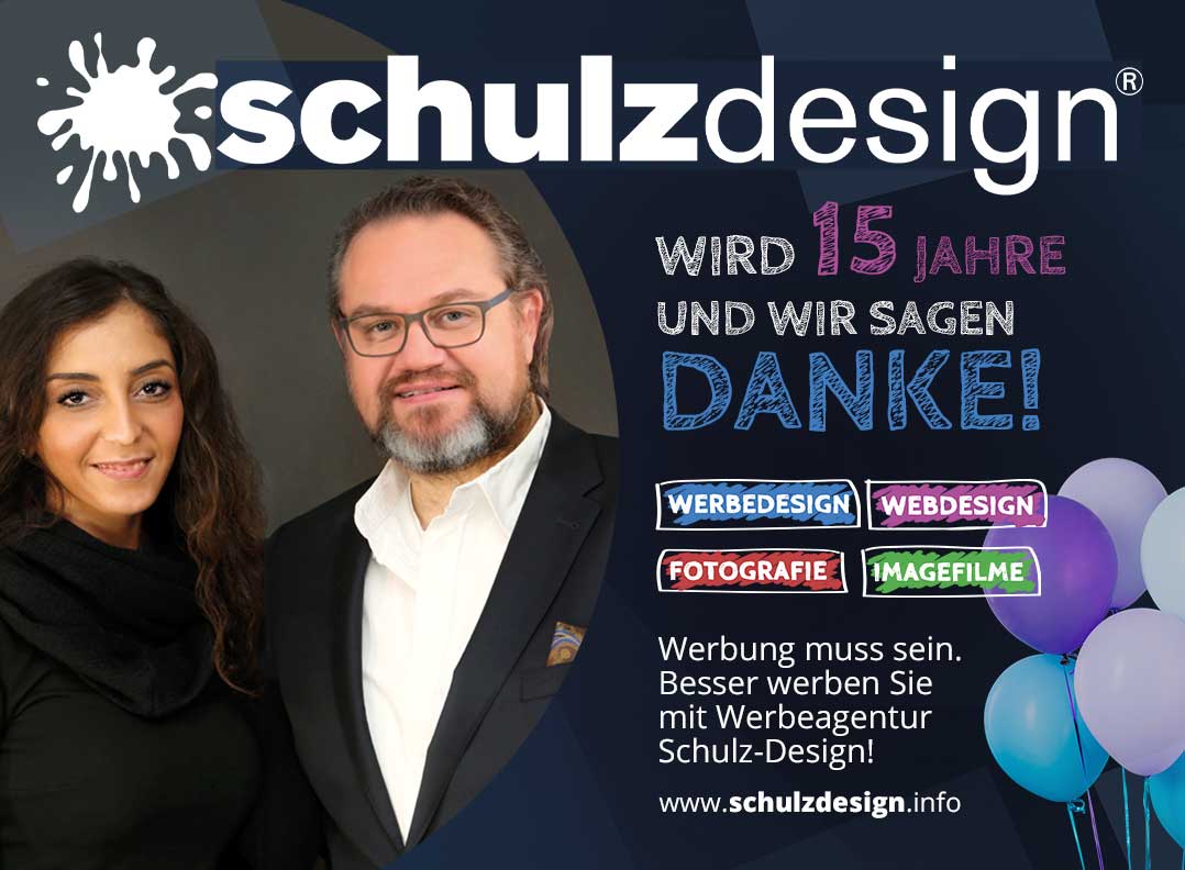 Werbeagentur Schulz-Design feiert 15-jähriges Bestehen