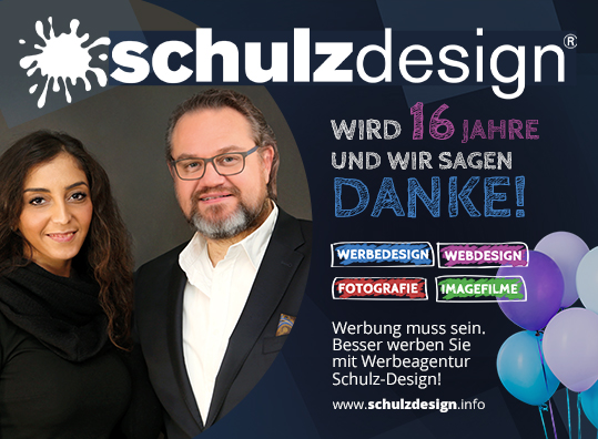 Werbeagentur Schulz-Design wird 16 – Ein Rückblick