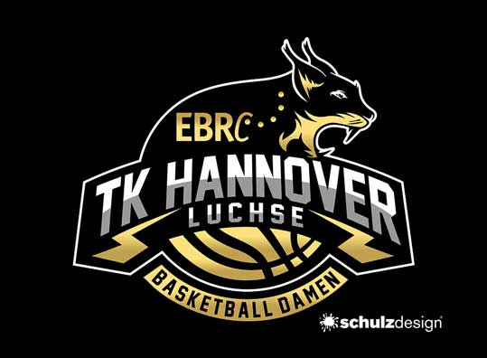 Logodesign und Corporate Identity für Hannoversche Basketballmannschaft in der Bundesliga