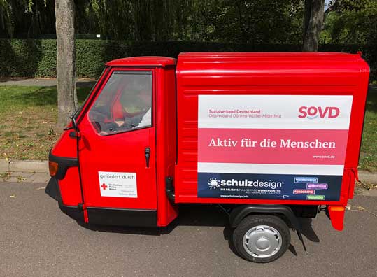 Werbeagentur Magnetfolien für Fahrzeug Werbung