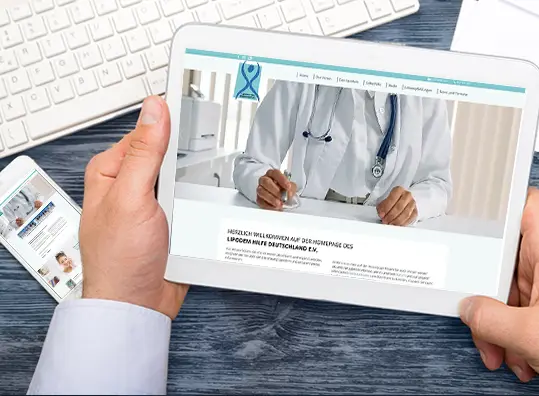 Website Relaunch Lipödem-Hilfe Deutschland e. V.